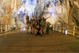 In Phong Nha Cave