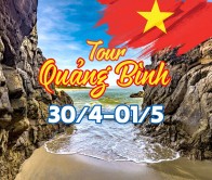Tour Quảng Bình 3 ngày 2 đêm Lễ 30/4 – 1/5: Phong Nha Kẻ Bàng – Thung Lũng Hava Ngọc Bích – Biển Nhật Lệ
