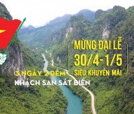 Tour Quảng Bình 3 ngày 2 đêm lễ 30/4 – 1/5: Phong Nha Kẻ Bàng – Suối Nước Moọc – Biển Nhật Lệ