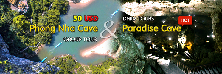 Tour Phong Nha Cave - Paradise Cave
