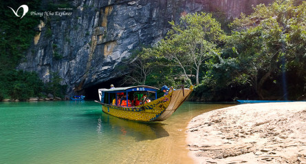 Phong Nha Cave And Trekking Wind Waterfall Phong Nha Botanic Garden Tour