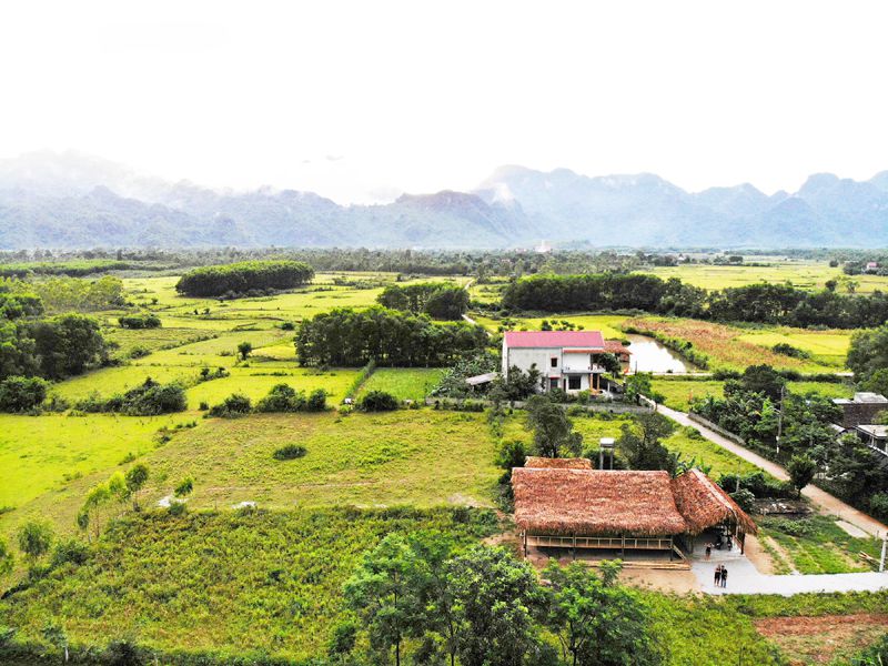Tram Me Village is a peaceful evergreen village in Phong Nha.
