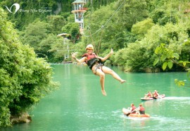 Zipline Dark Cave