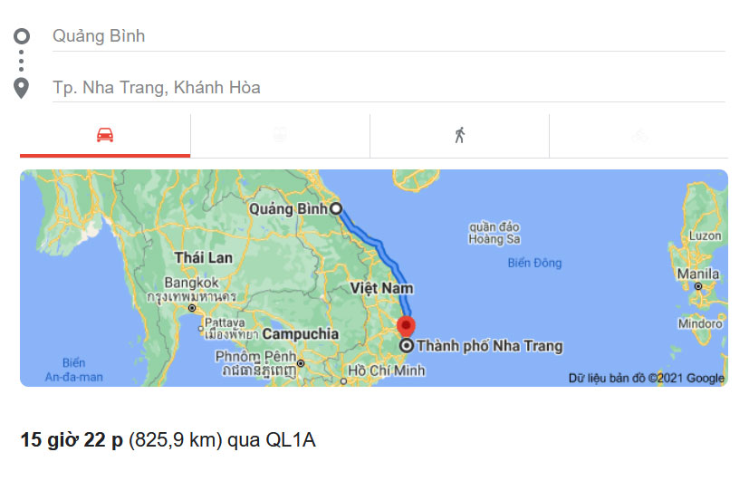 Từ Quảng Bình đến Nha Trang sẽ không còn gì là khó khăn với khoảng cách chỉ trong tầm tay. Theo dõi bản đồ và chuẩn bị cho chuyến đi dài đầy hứa hẹn trên con đường đẹp nhất Việt Nam, cảnh quan biển đẹp như tranh, đồi núi non xanh ngát.