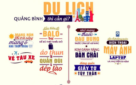 [Infographic] Du lịch Quảng Bình cần mang theo gì?