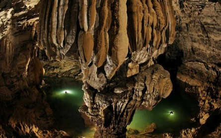 Hệ thống hang động mới ở Tú Làn