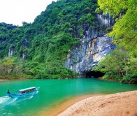 Tour Quảng Bình ghép 3 ngày 2 đêm: Suối Nước Nóng Bang – Phong Nha Kẻ Bàng – Chinh Phục Thác Gió – Vũng Chùa