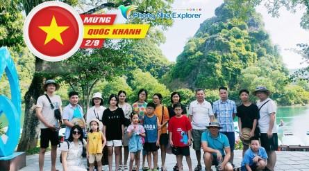 Tour Quảng Bình 2/9 từ Hà Nội 3 ngày 2 đêm: Phong Nha Kẻ Bàng – Suối Nước Moọc – Thung Lũng Ngọc Bích Hava