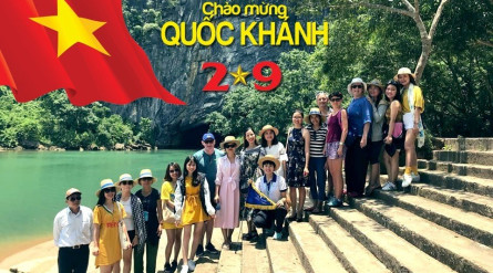 Tour Quảng Bình Lễ 2/9 nghỉ dưỡng 3 ngày 2 đêm: Phong Nha Kẻ Bàng – Vũng Chùa – Đá Nhảy
