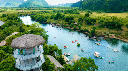 Tour ghép Quảng Bình 3 ngày 2 đêm: Phong Nha – Nhật Lệ – Động Thiên Đường – Thung Lũng Hava – Suối Bang Onsen