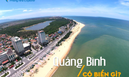 Quảng Bình có những bãi biển nào đẹp?