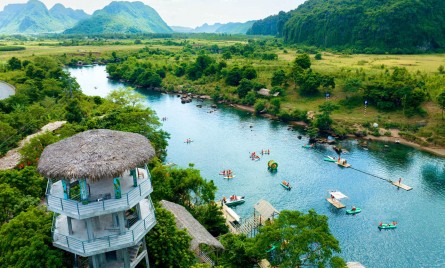 Tour ghép Quảng Bình 3 ngày 2 đêm: Phong Nha – Nhật Lệ – Động Thiên Đường – Thung Lũng Hava – Suối Bang Onsen