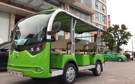 Xe điện du lịch thành phố Đồng Hới
