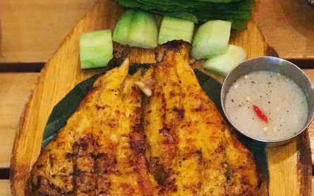 Cá lăng nướng than Đắk Nông