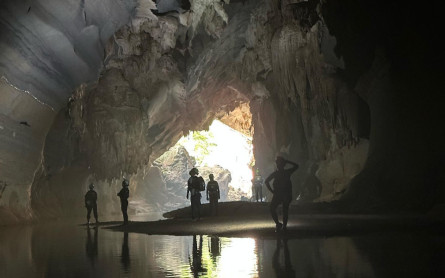 Hệ Thống Hang Ba trong vùng lõi vườn quốc gia Phong Kẻ Bàng