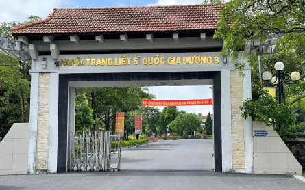 Nghĩa trang quốc gia Đường 9 Quảng Trị nơi ký ức không phai mờ