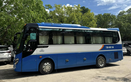 Cho thuê xe 29 chỗ đi Suối Nước Moọc giá ưu đãi tiết kiệm tối đa