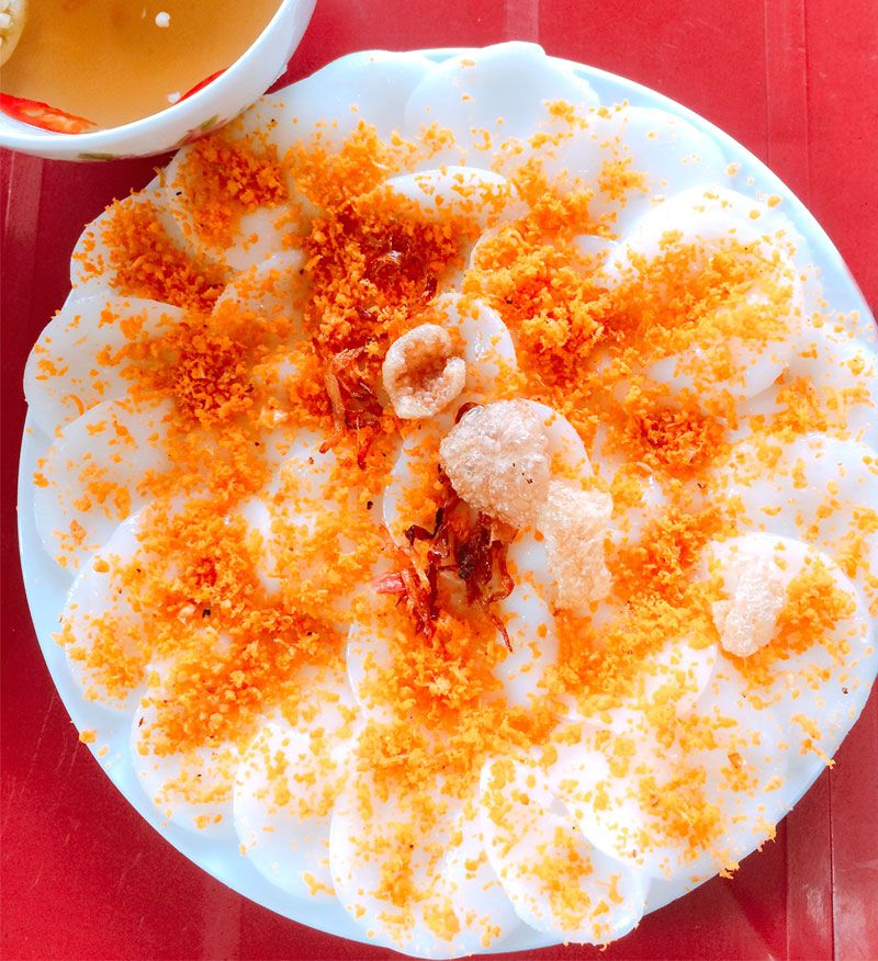 Một đĩa Bánh bèo Quảng Bình