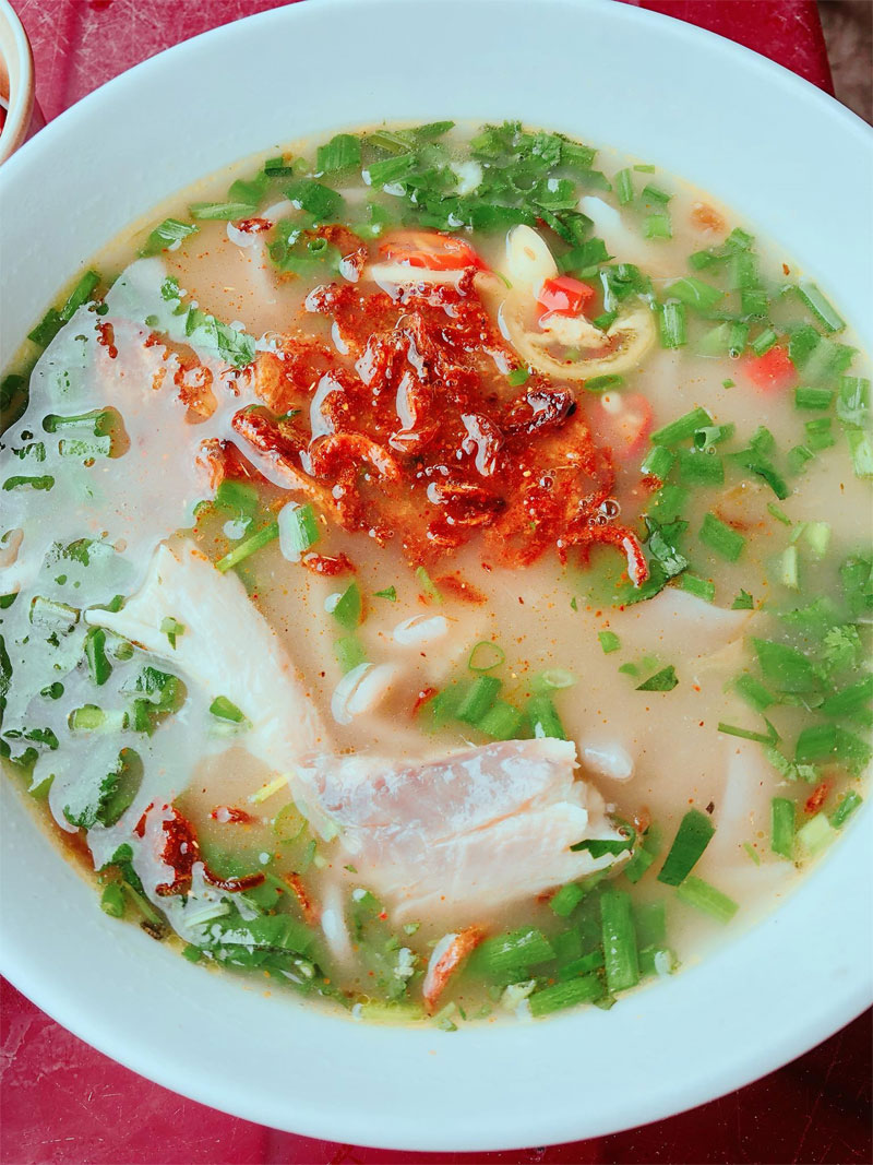 Cháo sát món ăn ngon đặc sản Quảng Bình