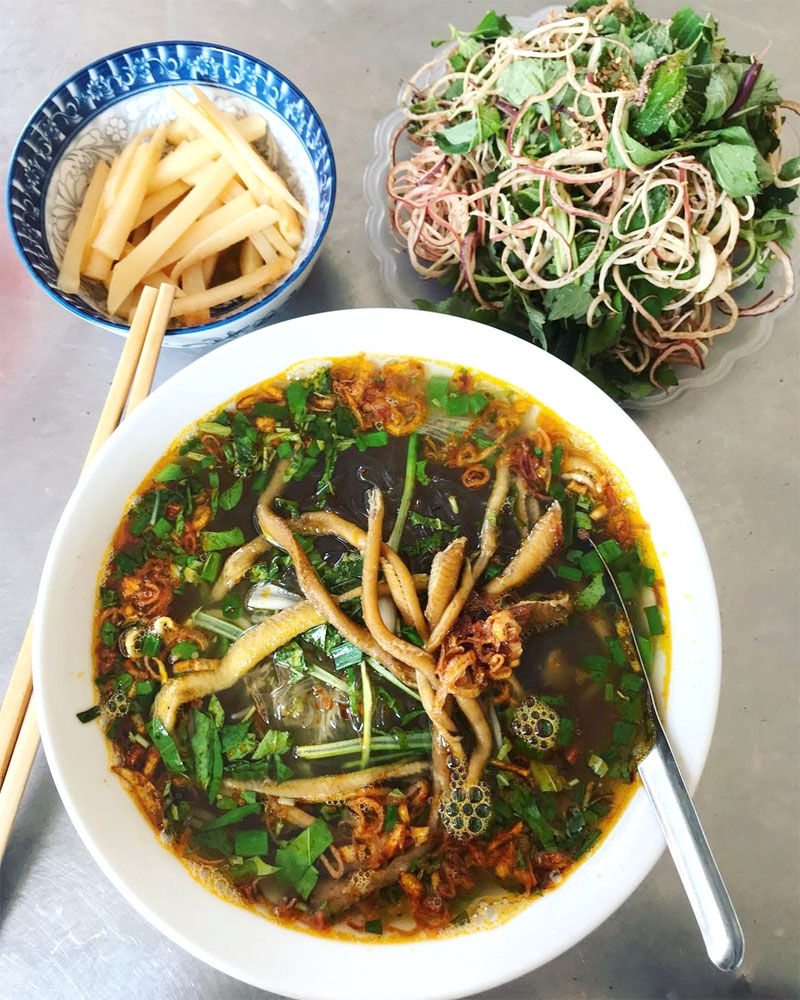 Miến lươn món ăn ngon đặc sản Quảng Bình