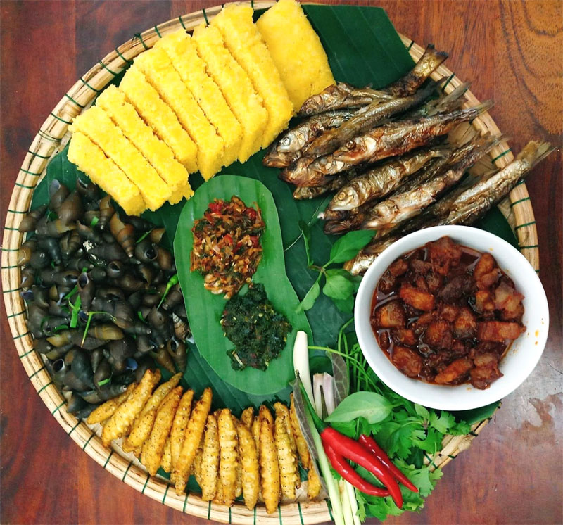 Ốc khe Ốc đực món ăn ngon đặc sản Quảng Bình