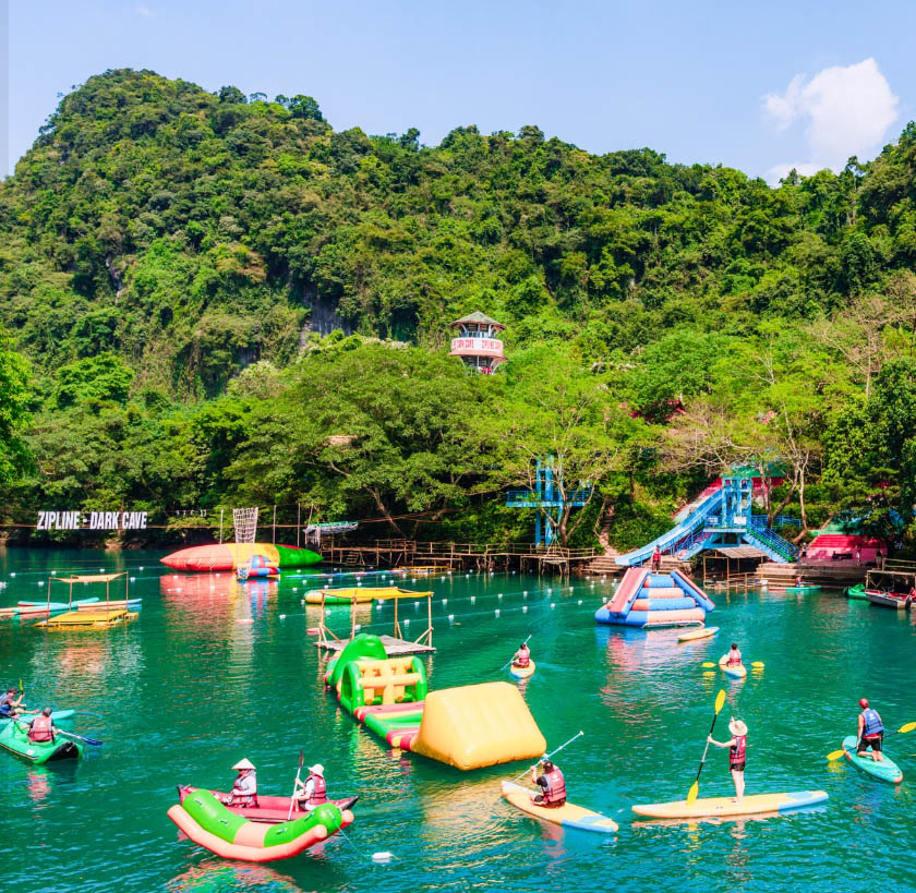 Các trò chơi trên Sông Chày